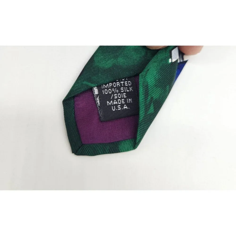 Save The Children Golf Tie Golfer Dad Tie‎ Necktie 57